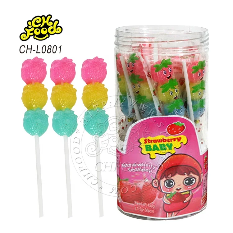 Wholesale Rainbow Fruit Flavor Heart Shape Lollipop Candy Sweets OEM Halal Pin Pop Hard Cartoon Hard Candy for Kids