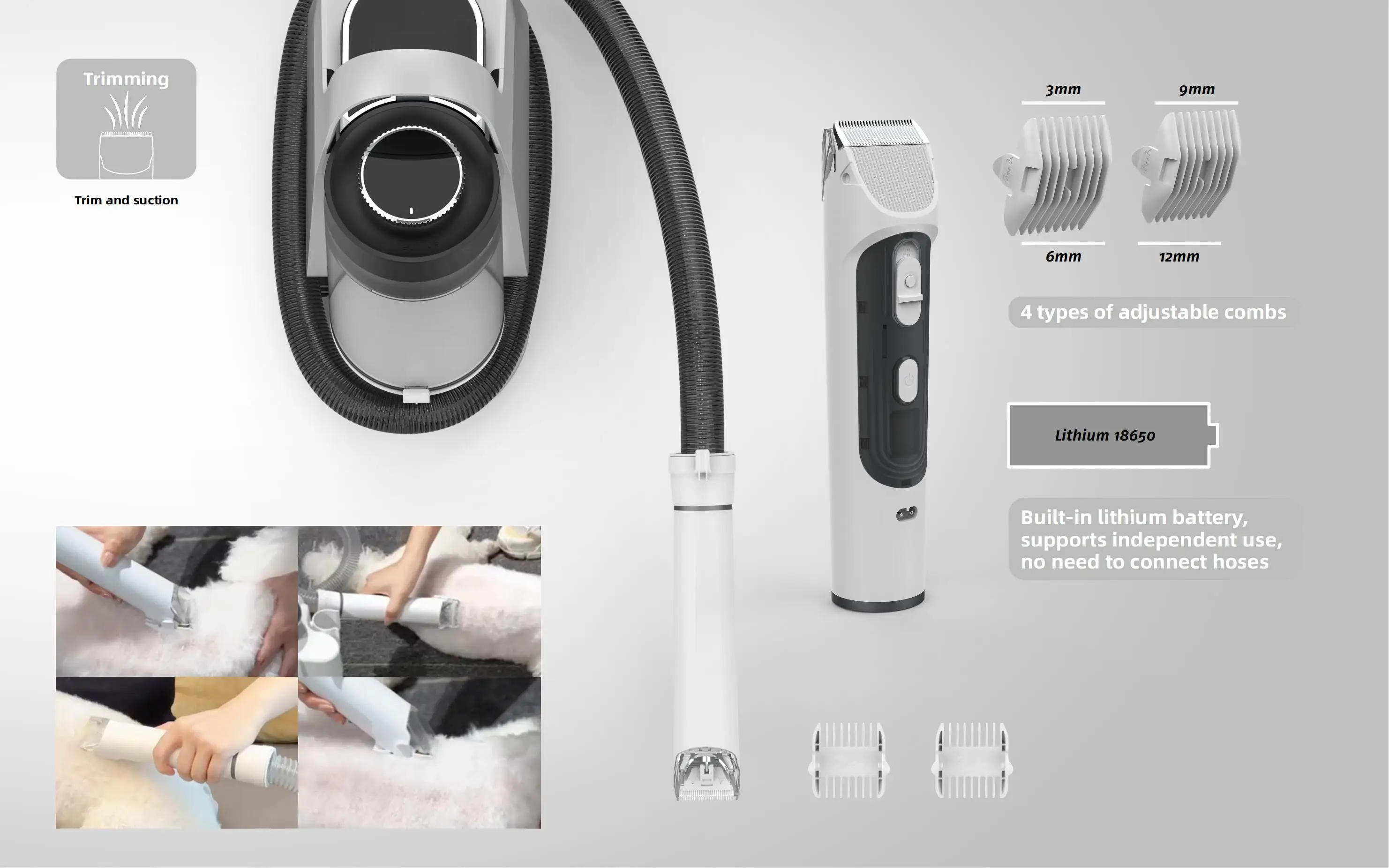 Compass Cordless Luxury Vacuum Cleaner Kit Pet Hair Rechargeable Trimmer Buy Luxury Pet Vacuum