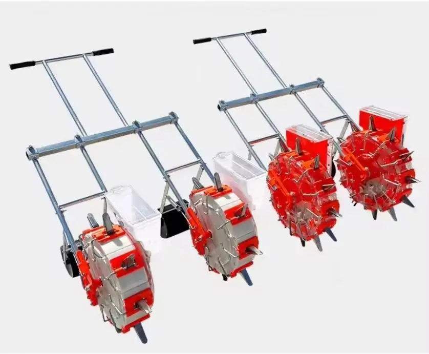 Two Row Seeder Machine Home Use Corn Onion Transplanters Planter for Farm Use Manual Seeder Planting Machine