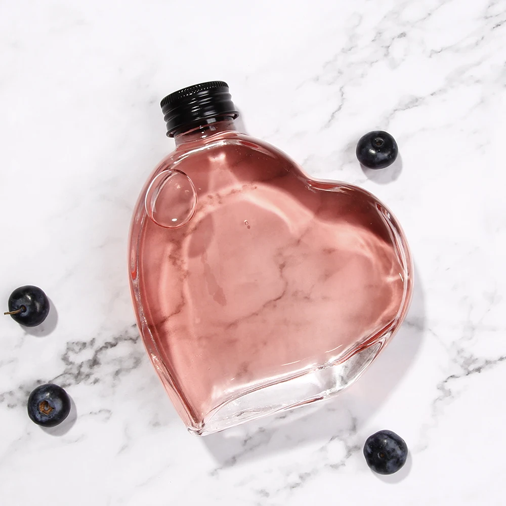 COLLBATH 12pezzi Tappi Bottiglie Vino Dorati in Lega Forma Cuore Sigillante Freschezza Facile Da Usare Decorativi e Riutilizzabili