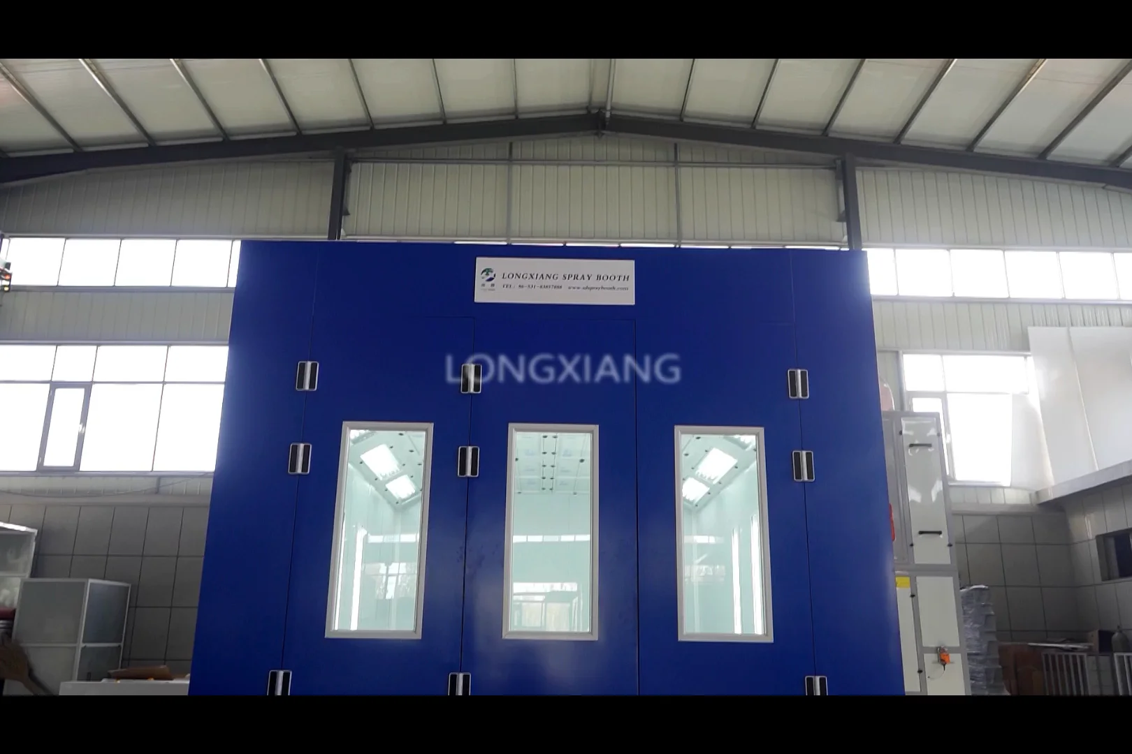 Thermal Spray Booths Industrial Cnc Automotive Paint Booth / Car Paint