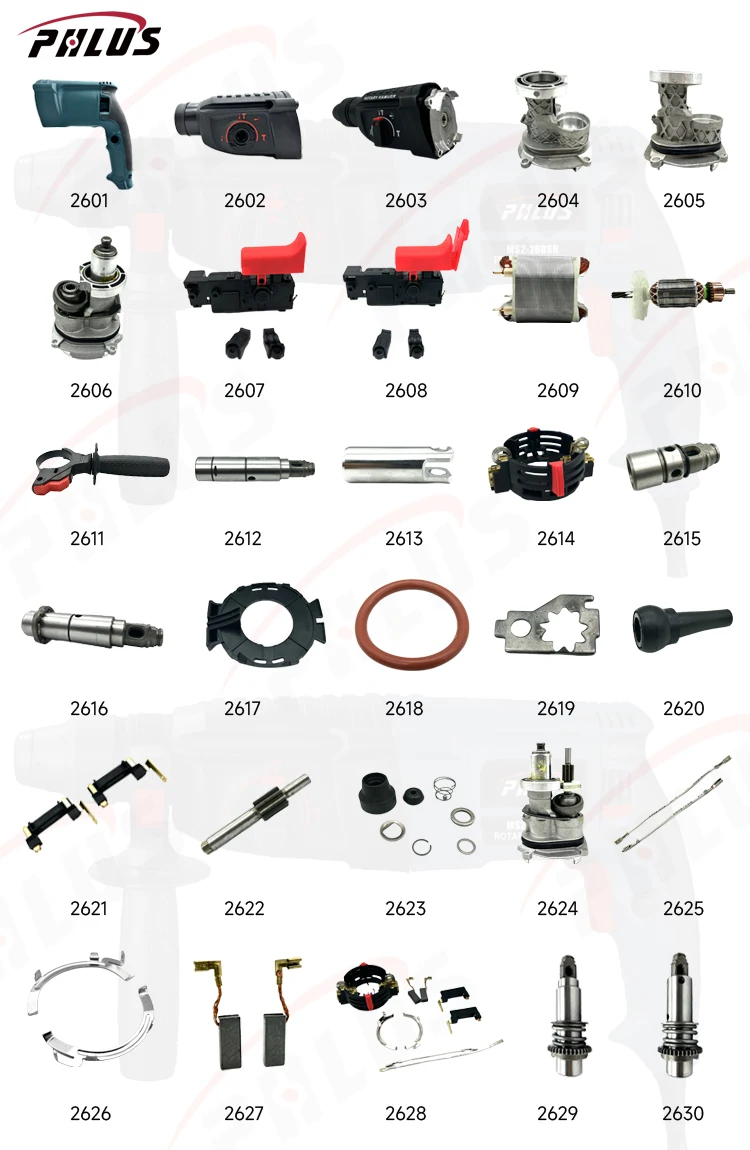 Hot Sale Spare Parts For Power Tools Of Gbh226/gsh11e/hr2470/gws6100