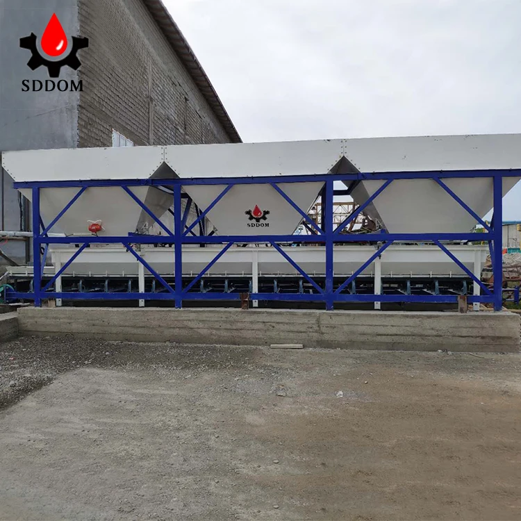 Accumulation Weighing Batcher Aggregate Storage Hopper Batching Machine Bins PLD Sand Stone Hopper for Sale