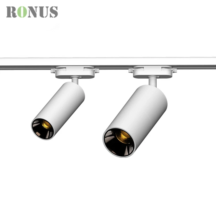 Поверхностный монтаж подвесной Тип 15 Вт светодиод COB 220 В внутренний точечный Трековый светильник потолочный светильник