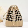 Houndstooth Khaki