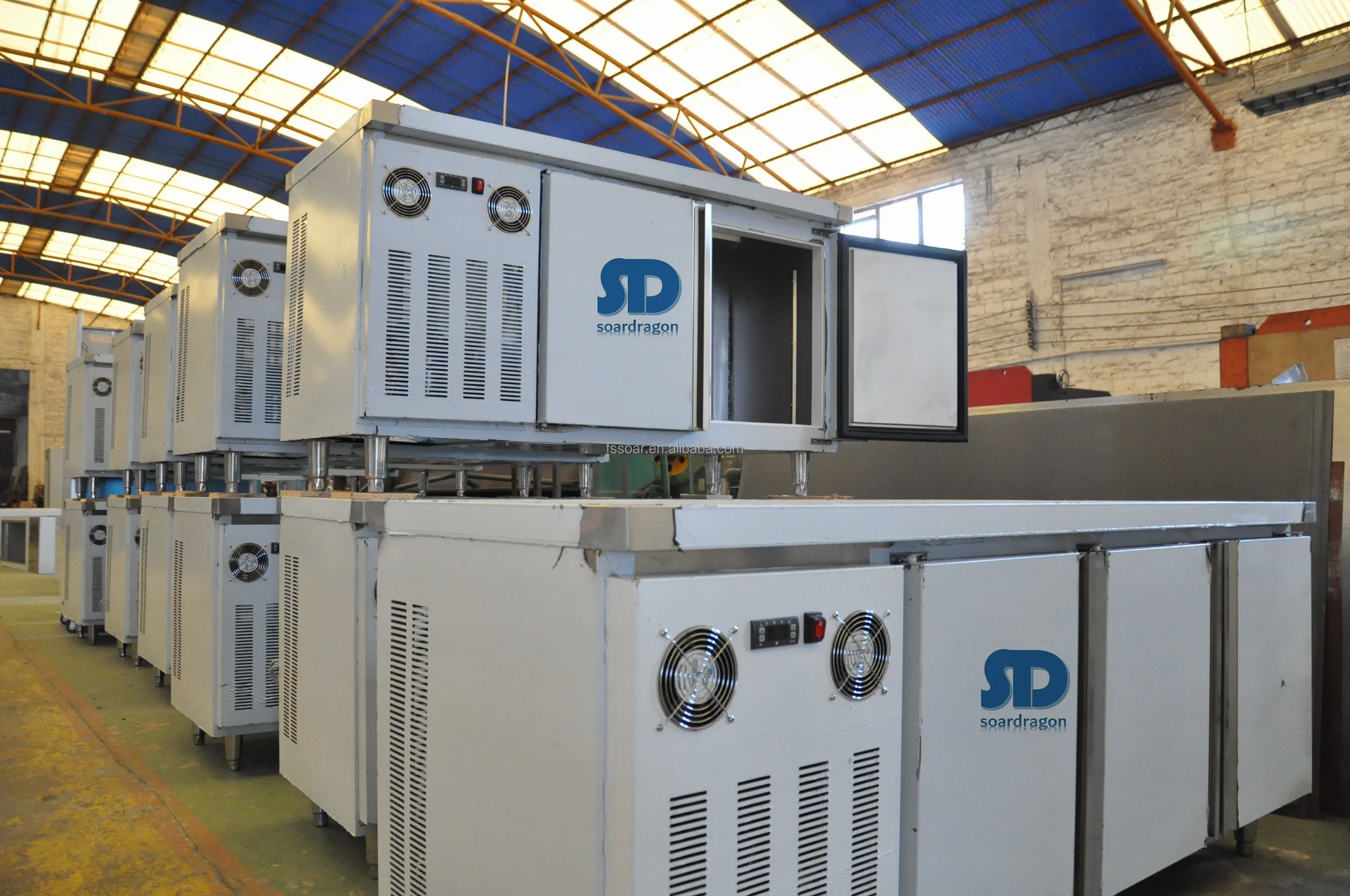 Soardragon Commercial Counter Top Salad Refrigerator Table Top Salad