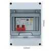 Residual current device 2P+5 circuit waterproof box