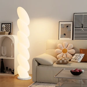 Nordic Luxury LED Floor Lamp Large Minimalist Modern Designer Style for Bedroom Living Room Feather Floor Lamp