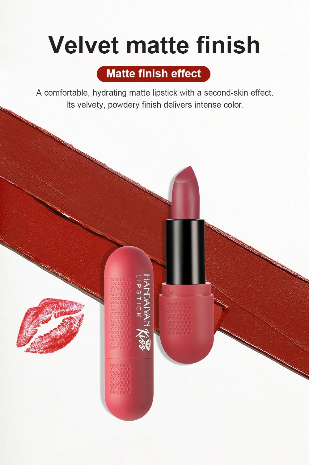 Handaiyan New Product Recorder Lipstick Lipsticks Set 6 Colors Matte