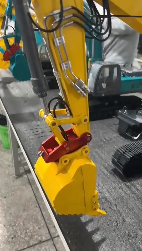 2022 Huina Kabolite K350-100s Rc Car 1/14 Metal Hydraulic Rc Excavator ...