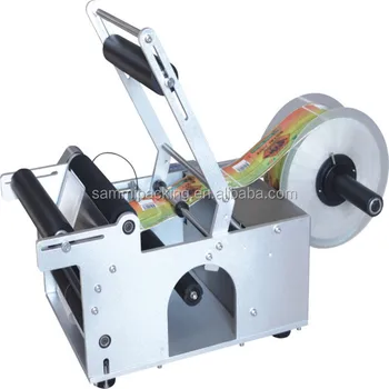 MT-50 Semi-Automatic Round Bottle Labeling Machine+stainless Steel+wholesale Price+100% Warranty