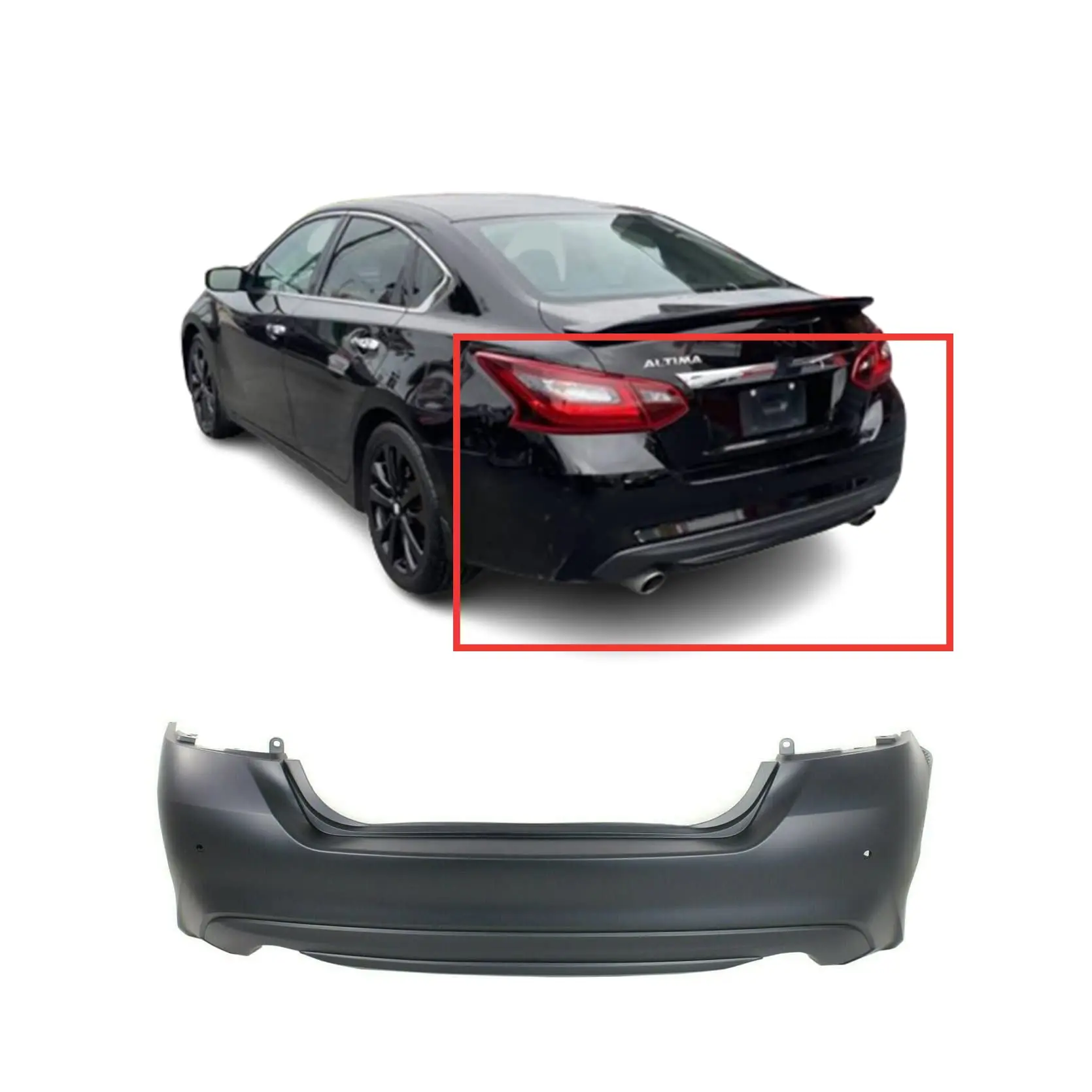 Auto Parts Car Rear Bumper For NISSAN 2016 2017 2018 TEANA ALTIMA