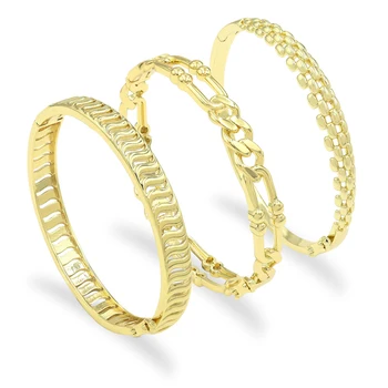 14K Gold Plated Fashion Bracelet for Women Custom Designer Geometric Brass Cubic Zirconia Bead Daily Accessories Jewelry Trendy