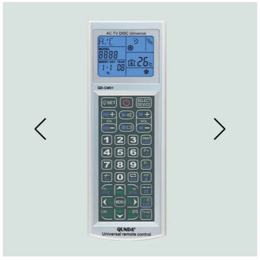 Universal Plastic AC Remote Control Electric Manual Power Source for Various Home & HVAC Air Conditioner Models