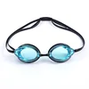 Black lens with lake blue highlights (flat lens)