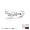 MSE0229-Earring Post - 8mm