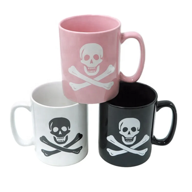 Fashion Design Customized Logo Glazed Colorful Stoneware Ceramic Coffee Mug for Promotional Gifts