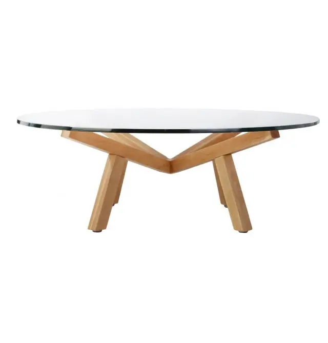 Sean Dix Forte Round Coffee Table Marble Top