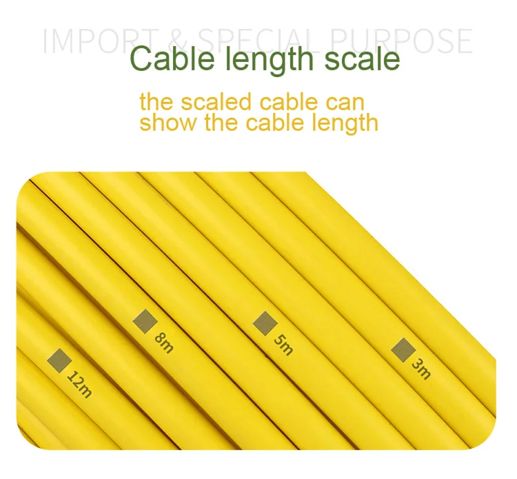 Pipe Inspection Camera 9Inch 1080P HD Screen 512Hz Sonde/Self-leveling16GB Video Audio Recording&IP68 Waterproof manufacture