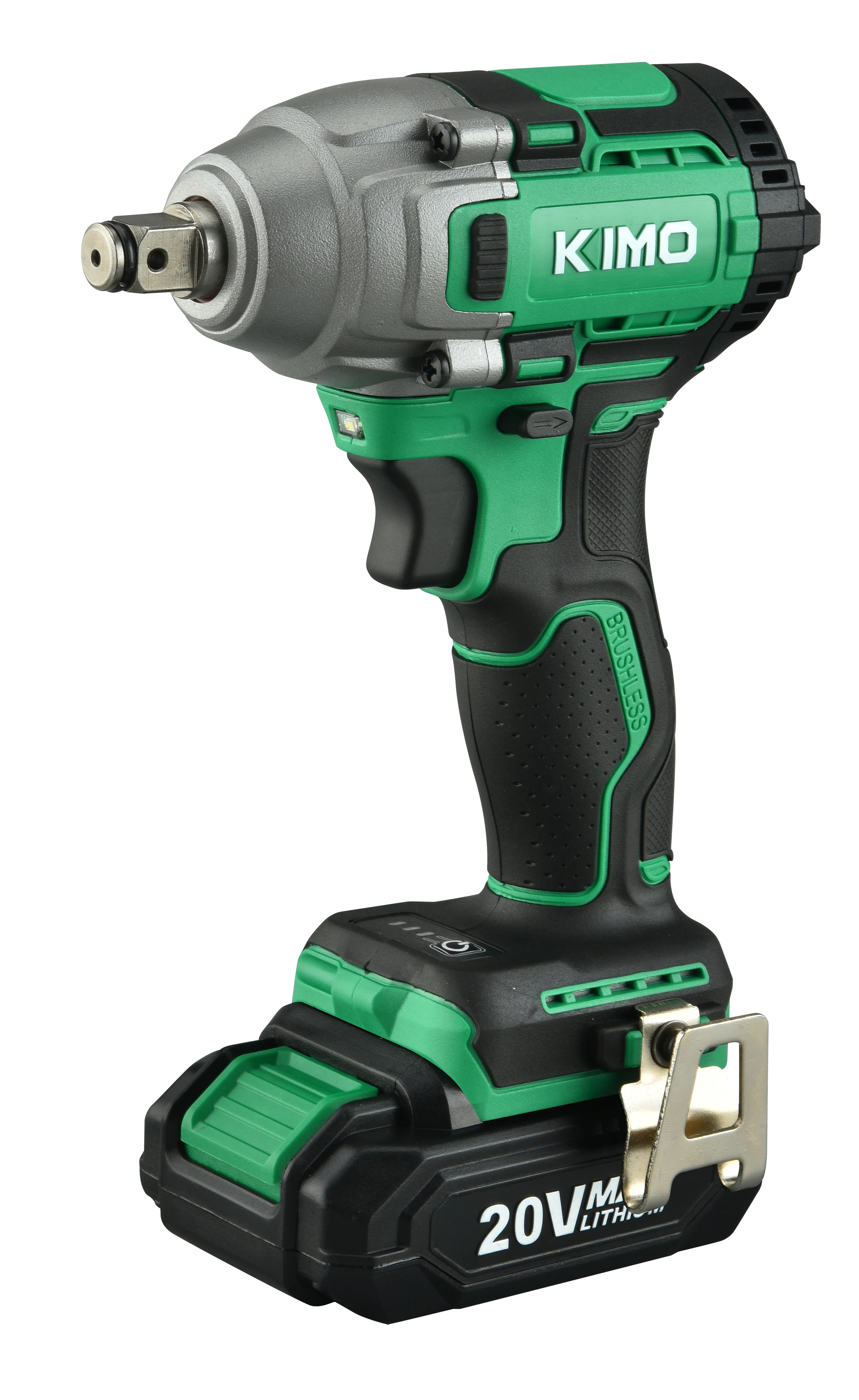 Портативный беспроводной бесщеточный ударный гайковерт с литиевым аккумулятором 20 в, электроинструмент