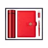 Rojo-(frasco + cuaderno + pluma + USB)