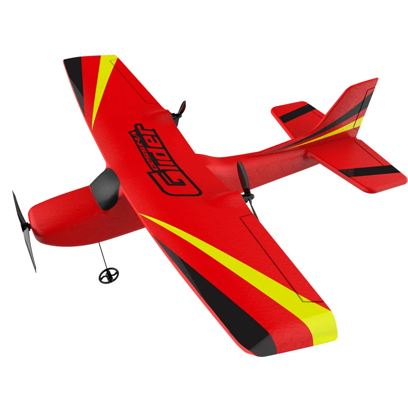 4g 2ch捕食者遥控350毫米翼展泡沫着陆遥控滑翔机儿童初学者