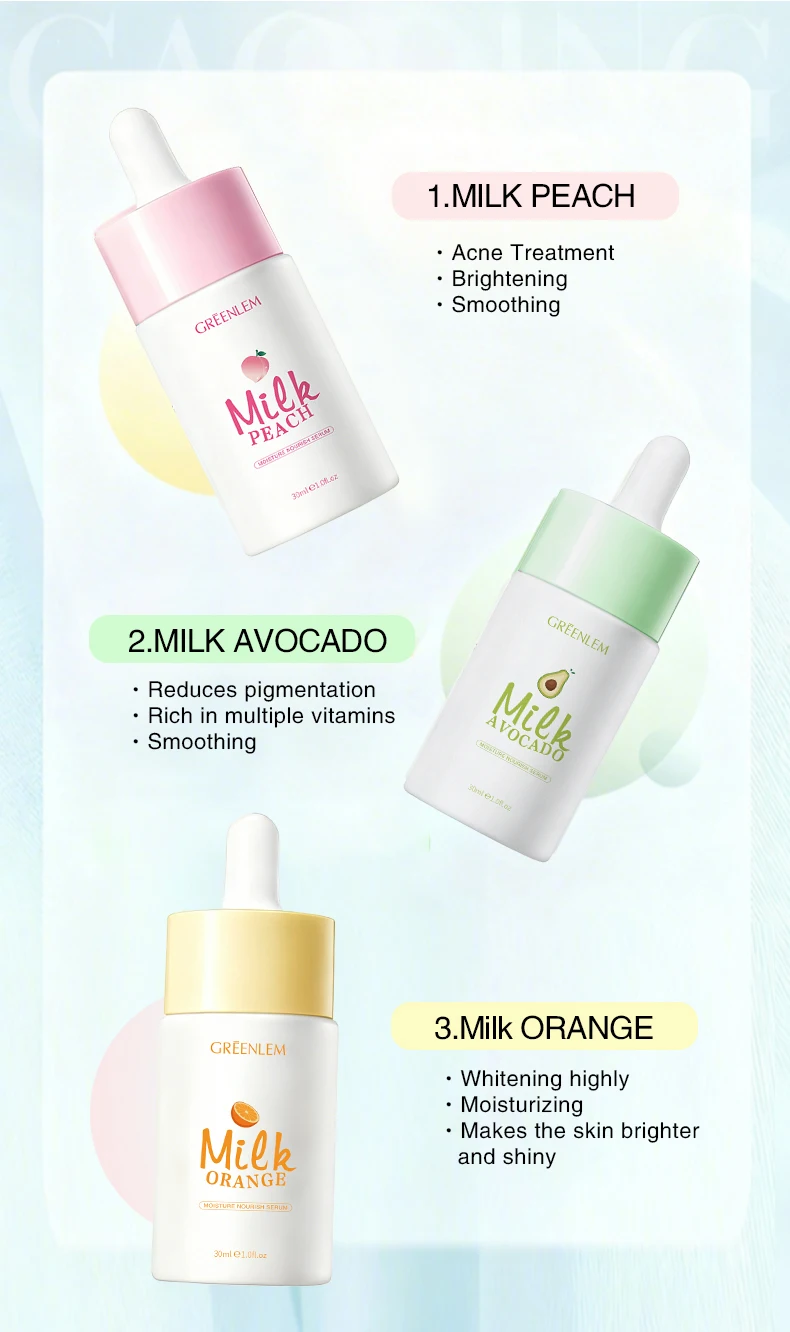 Wholesale Original Milk Essence Moisturizing Brightening Wrinkle Relieving Face Lotion(pic3)