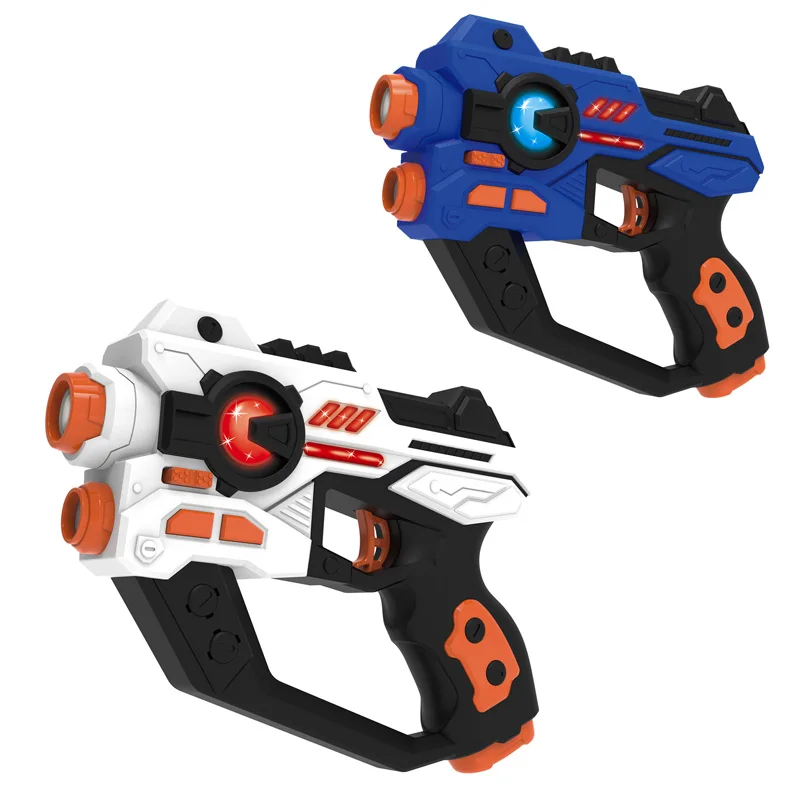 Battled Gun Game Toy Infrared CS Laser Tag 2Vests 2Guns Fighting Each Other