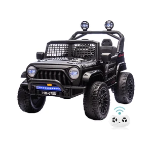 12v Large Size Children's Battery-powered Car 2 Seats Electric Riding Car with Remote Control