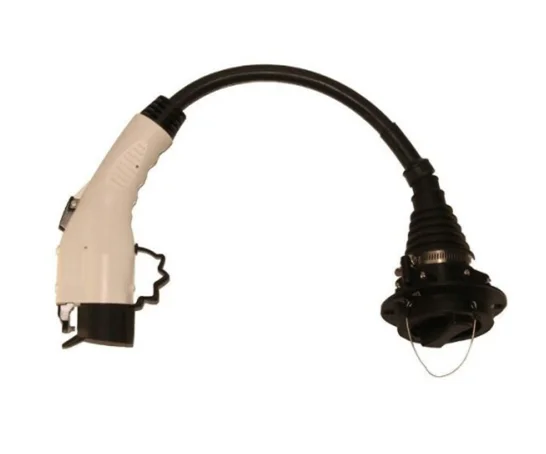 
 230V 32A 0,5 M 62196 Тип 2 штекер к SAE J1772 тип 1 штекер EV зарядный адаптер  