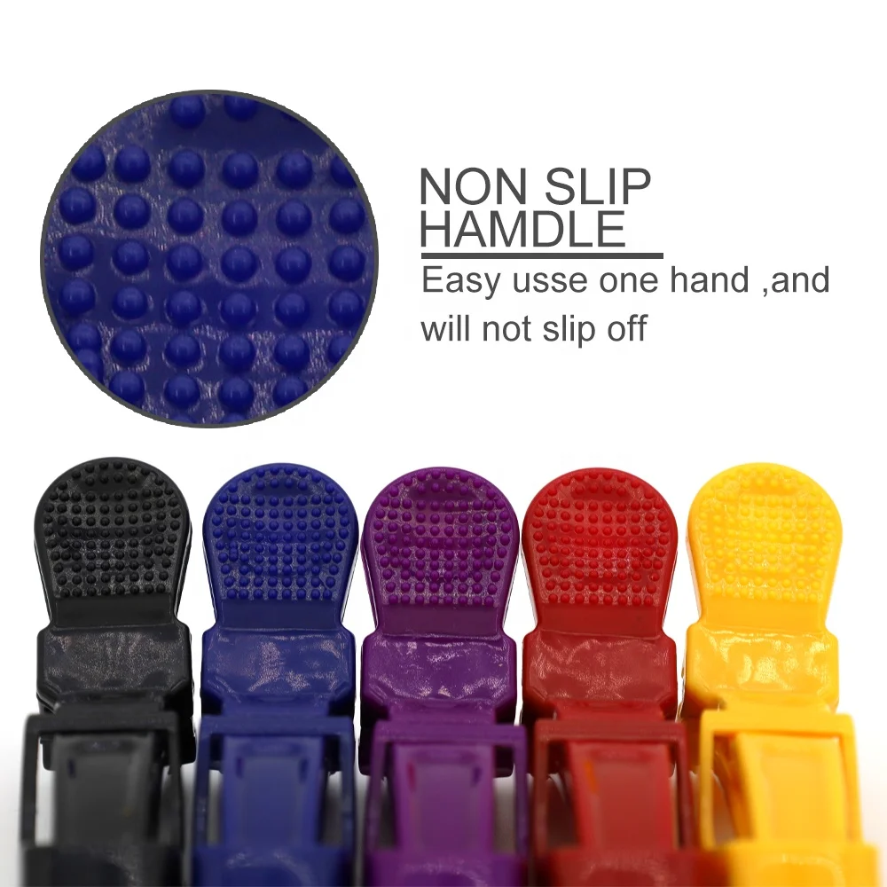 ARLANY Красочные заколки для укладки волос профессиональные Нескользящие зажимы из крокодиловой кожи