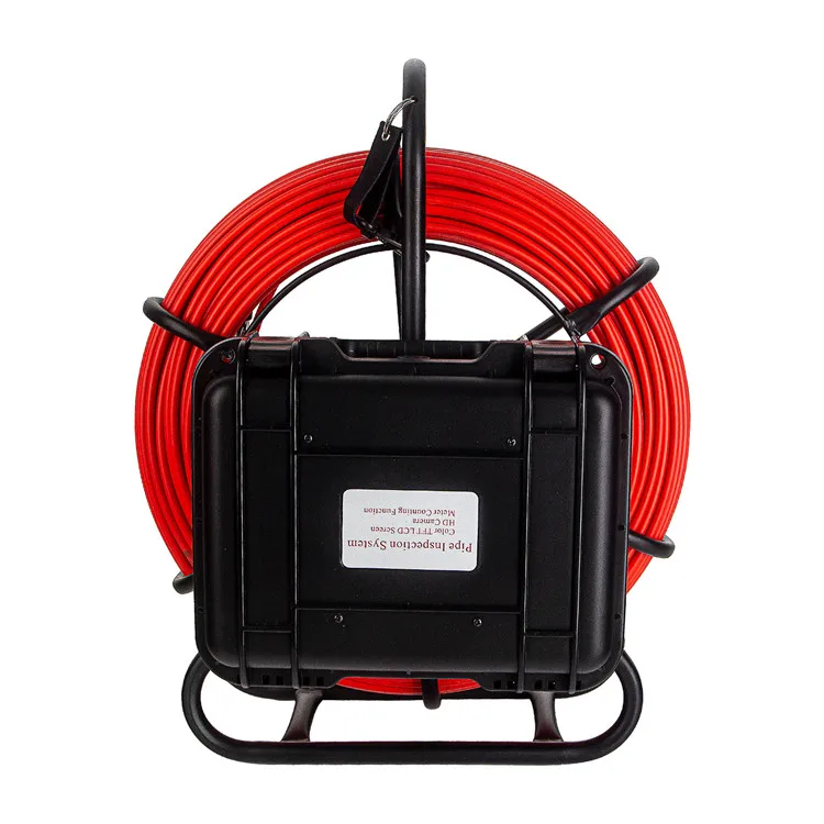 512Hz Location Sewer Pipe Camera 512Hz Sonde &Self-leveling,Pipe Inspection Camera 9inch HD1080P Screen