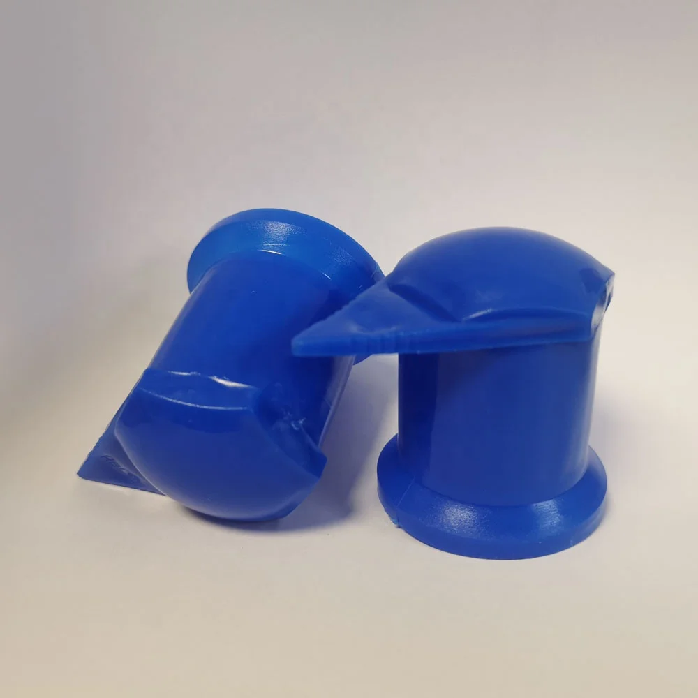 32mm 33mm BLUE Loose Wheel Lug Nut Indicators Caps Covers Safety Markers