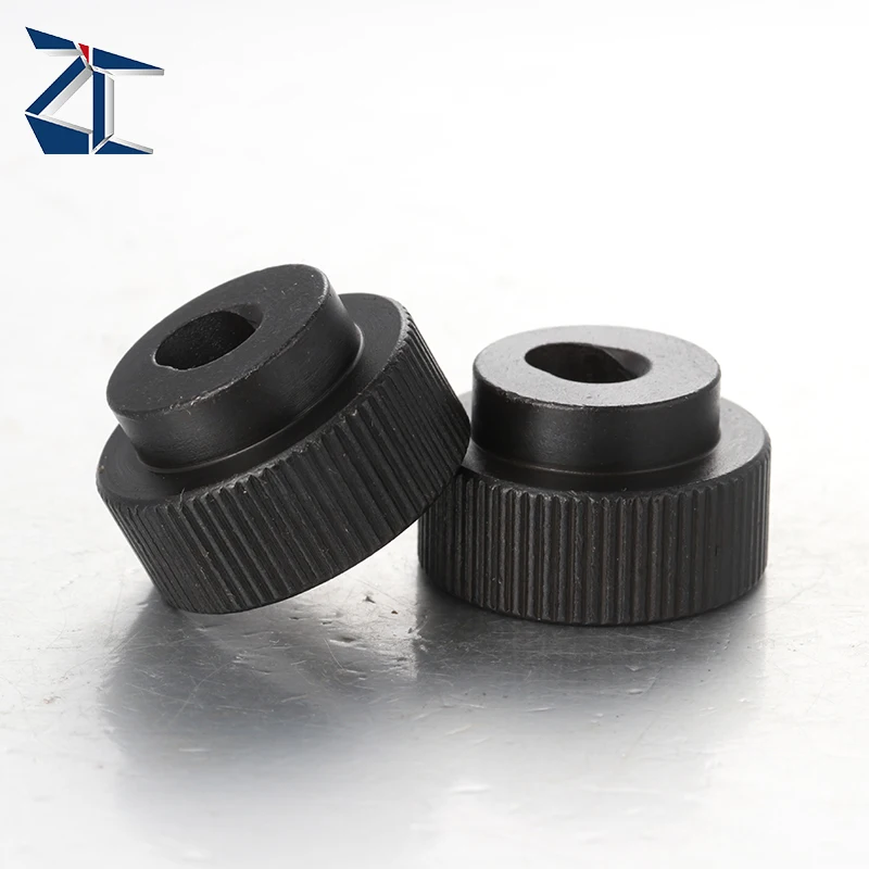 Customized Dimension Metal Nut Aluminum Knurled Screw and Nut Thumb Screw and Nut