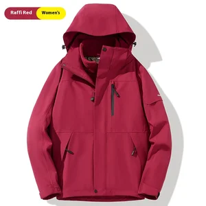 25628 Men's and Women's 3-in-1 Detachable Full-Heat Winter Jacket with Windproof and Waterproof Graphene Liner