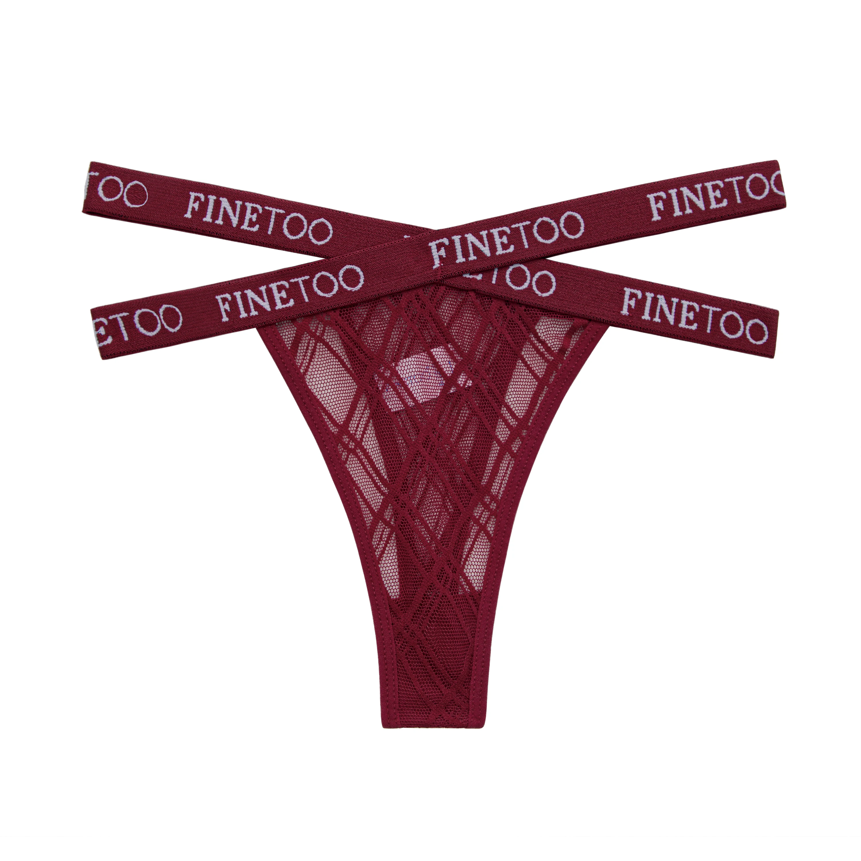 finetoo alta qualidade mulheres g-string algodão tanga sexy t-back calcinha  brasileira moda feminina letra calcinha lingerie