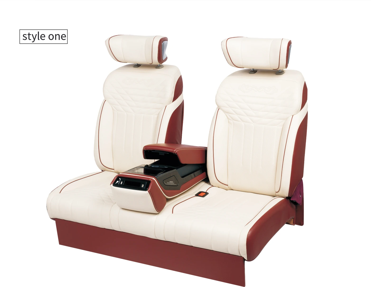 New Arrival Nappa Leather Comfortable Van Rear Sofa Seat Auto Rear Seat ...