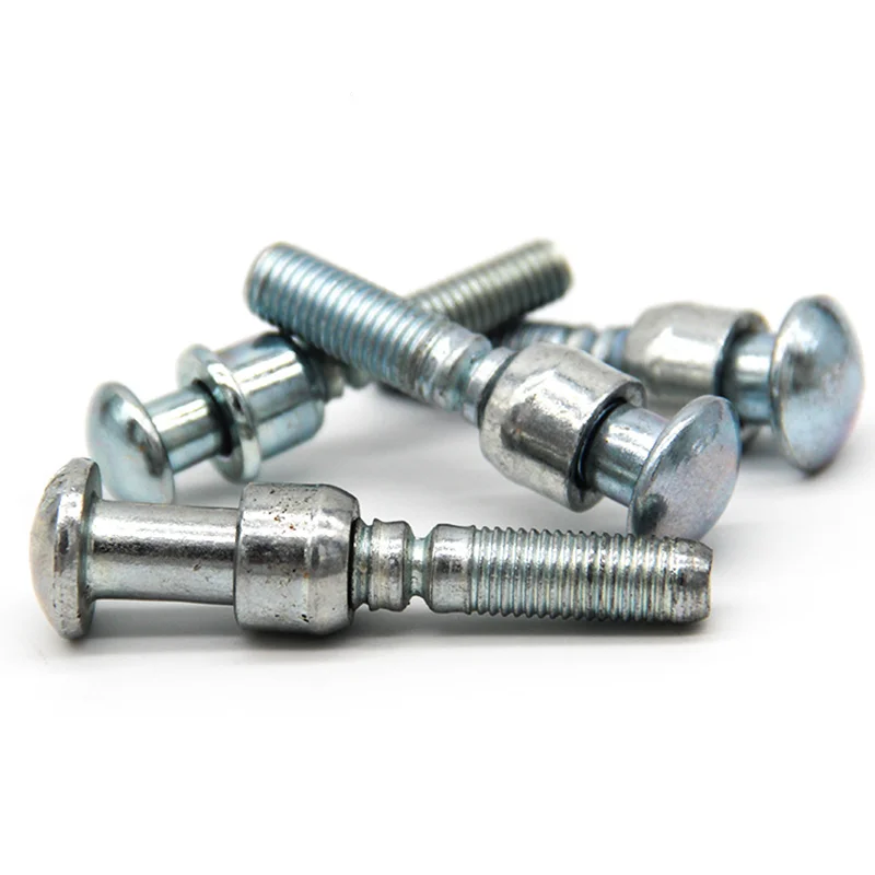C50L Zinc Plated Steel Round Head  Lockbolt Lockpins Huck Bolt Rivet