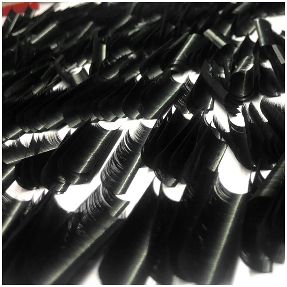 
 .03 0.05 0.07 las extension supplies matte black individual faux mink eyelash extension russian mink lash extension lash trays  