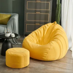 Memory Foam Filler Sac Living Room Lazy Huge Giant Bean Bag Couch Cover Bean Bag Sofa Bed NO 2