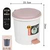 6.8L brown foot-operated carrying inner bucket