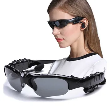 In-Ear Stereo Listening To Music Driving Solar Glasses Earphones Fitness Polarized RC Multi-Color Lens Ultra-High Earphones E362
