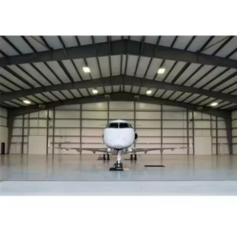 Prefabricated Steel Structure Building Workshop Warehouse Price Aircraft Hangar