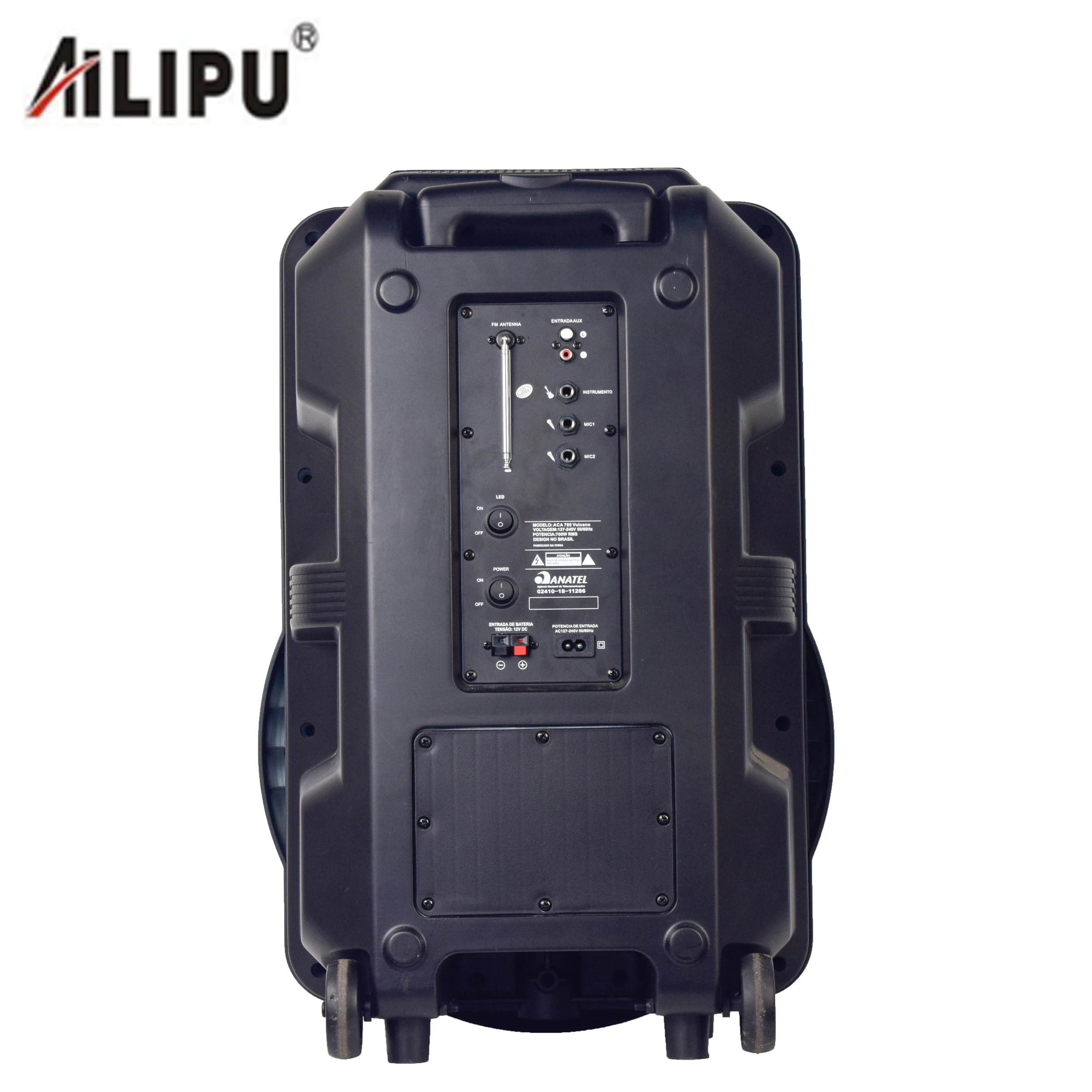 2023 Popular Design 15 Inch Private Mold  60 W Wireless Home Theatre Sound System Trolley Speaker