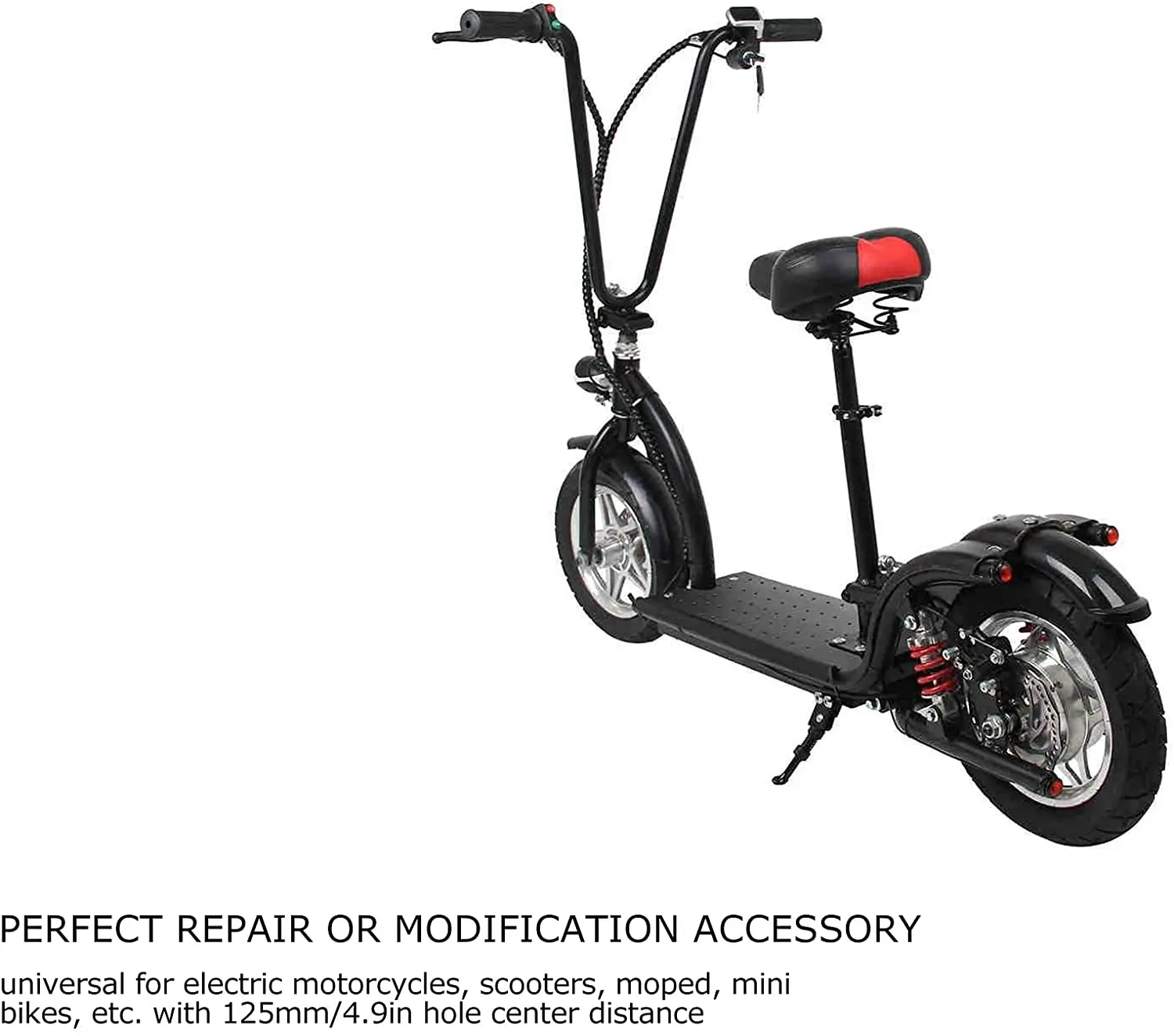 Универсальные красные амортизаторы для мотоциклов 125 мм