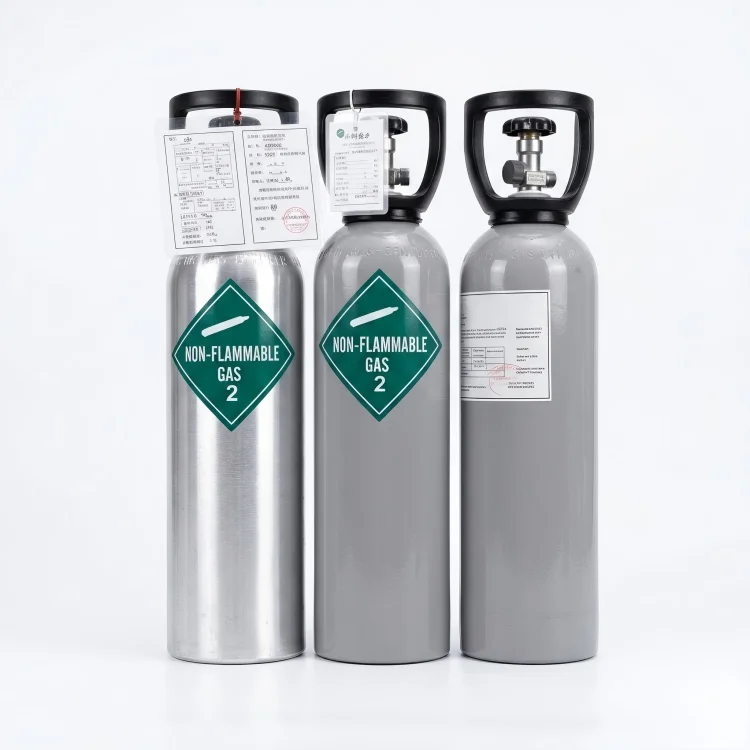 8L Calibration Gas Mixture NO CO SO2 O2 H2S in N2 Balance Standard Mixture Gas for Flue Gas Analyzer Environmental Monitoring