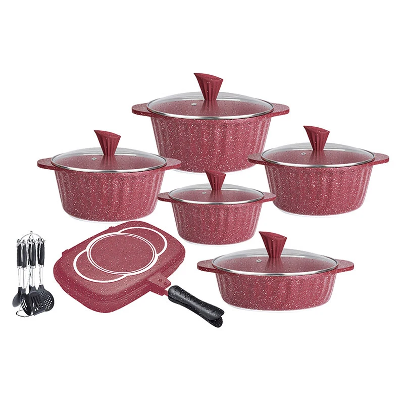 Factory Price Dessini Die Casting Cookware Set 11pcs Non Stick Cookware Set