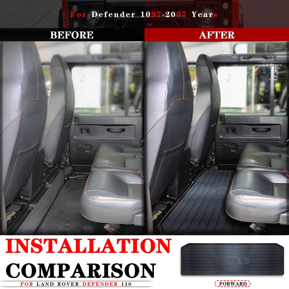 Car Mats for Land Rover Puma Defender 90 110 TDi300 TD5