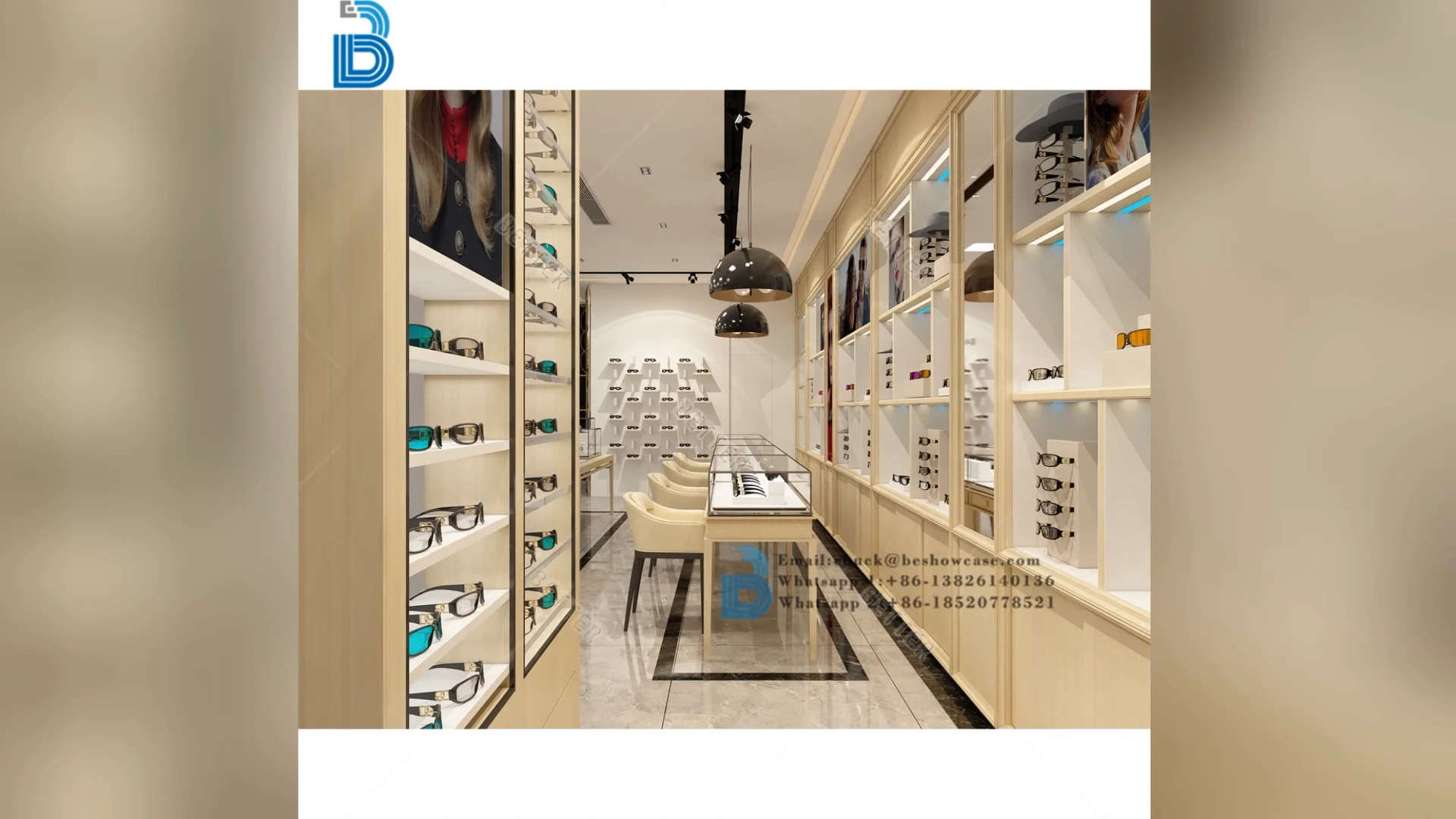 Sunglasses Etail Display Ack, 84-Pai Floo-standing