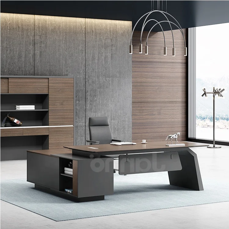 Luxury Ceo Manager Modern Office Desk For Office Furniture L Shaped Design  - Buy High Tech Executive Office Desk,Luxury Wooden Office Desk,Modern  White Office Desk Product on 